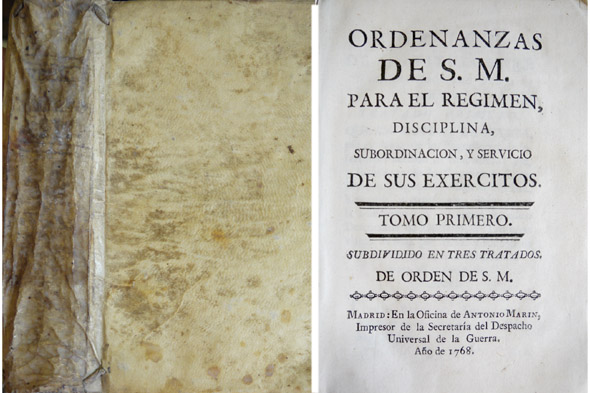 Ordenanzas de S.M. para el Régimen, Disciplina, Subordinación y Servicio …