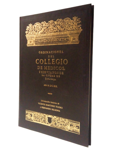 Ordinaciones del Collegio de Medicos y Cirujanos de la Ciudad …