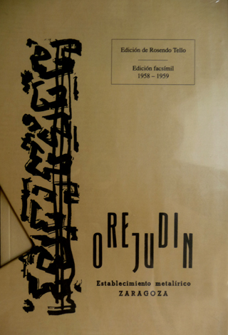 Orejudín. Establecimiento metalírico. 1958-1959. Edición facsímil, preparada por Rosendo Tello.