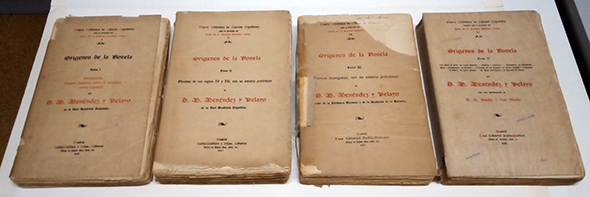 Orígenes de la Novela. (1: Introducción, Tratado histórico sobre la …
