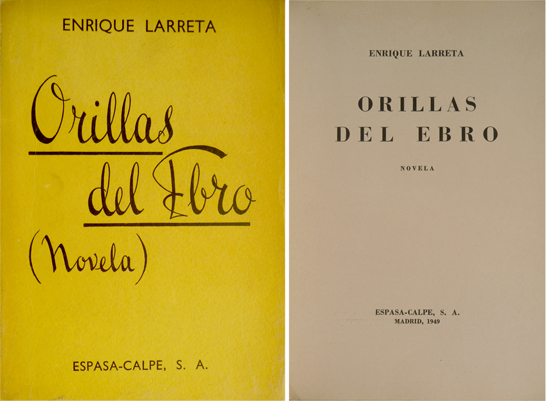 Orillas del Ebro. Novela.