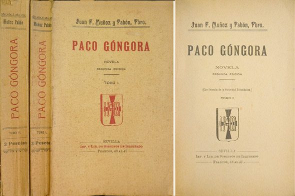 Paco Góngora. Novela.