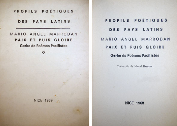 Paix et puis gloire. Gerbe de poèmes pacifistes.