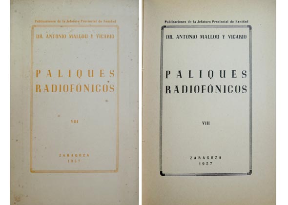 Paliques radiofónicos. Tomo VIII.