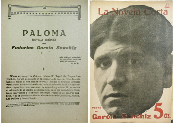 Paloma. Novela.