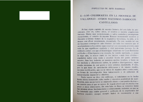 Papeletas de arte barroco. Los Churriguera en la Provincia de …