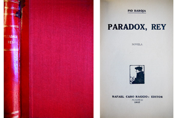 Paradox, rey. Novela.