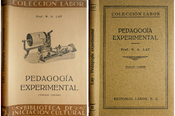 Pedagogía experimental. Traducción de Jaime Ruiz Manent.