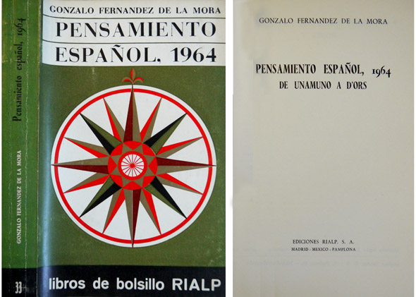 Pensamiento español, 1964. De Unamuno a D'Ors.