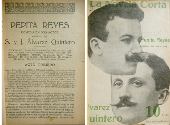 Pepita Reyes. Comedia en dos actos.