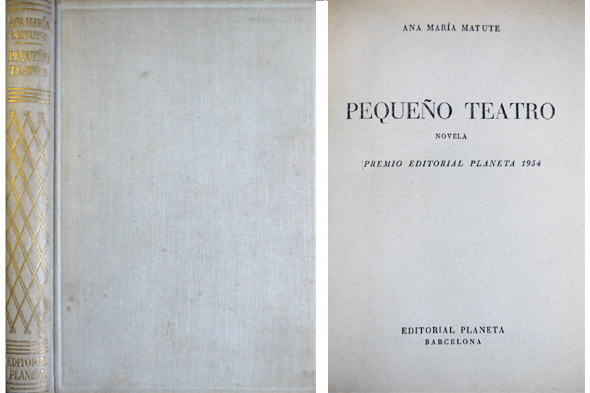 Pequeño Teatro. Novela.