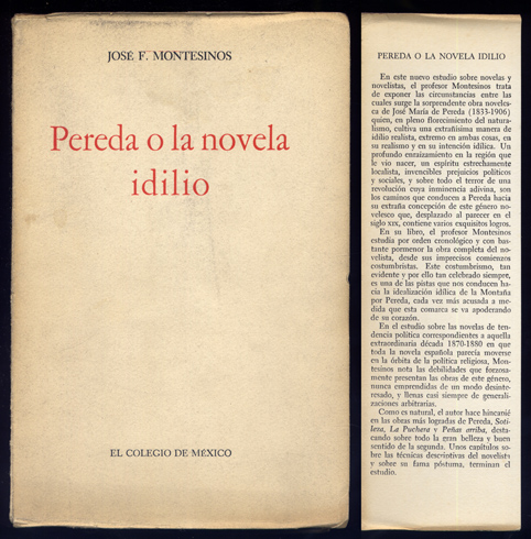 Pereda ó la novela idilio.