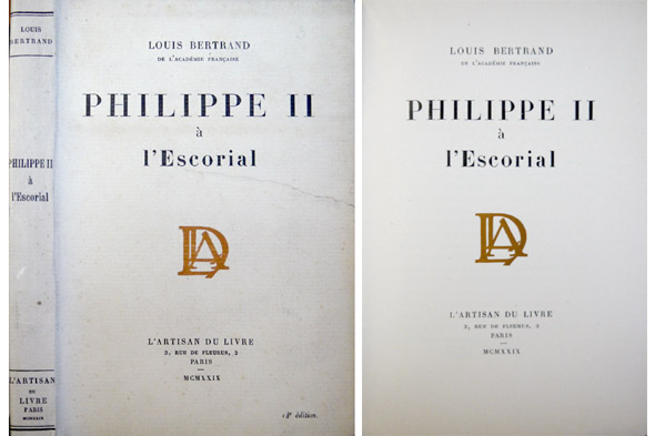 Philippe II à l'Escorial.