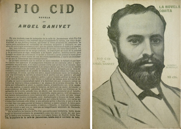 Pío Cid. Precedida de una "Semblanza literaria de Angel Ganivet" …