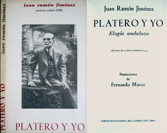 Platero y Yo. Elegía andaluza. Facsímil de la edición principe …