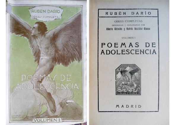 Poemas de adolescencia. [Obras Completas Volúmen 1. Ordenadas y prologadas …