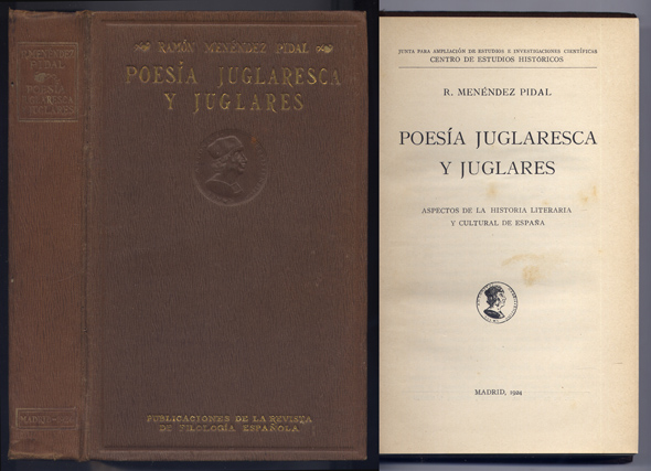 Poesía Juglaresca y Juglares. Aspectos de la Historia Literaria y …