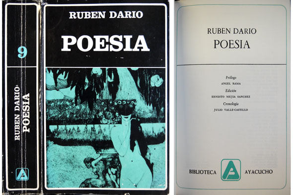 Poesía. Prólogo de Angel Rama. Edición de Ernesto Mejía Sánchez. …