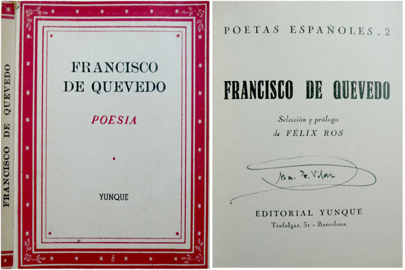 Poesía. Selección y prólogo de Félix Ros.