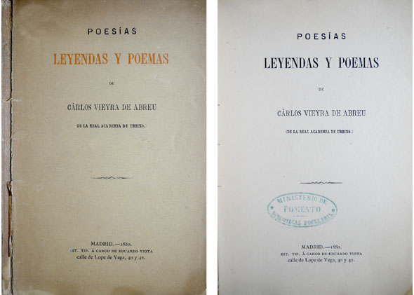 Poesías, Leyendas y Poemas.