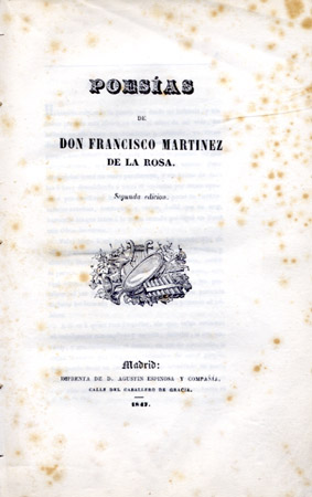Poesías. Segunda edición.
