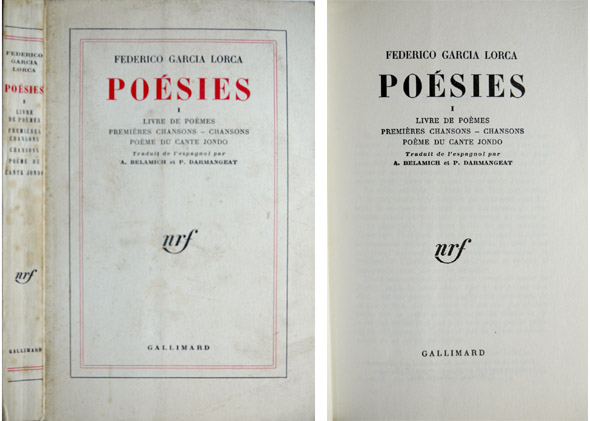 Poésies. I. [Livre de Poémes. Premières Chansons. Chansons. Poéme du …