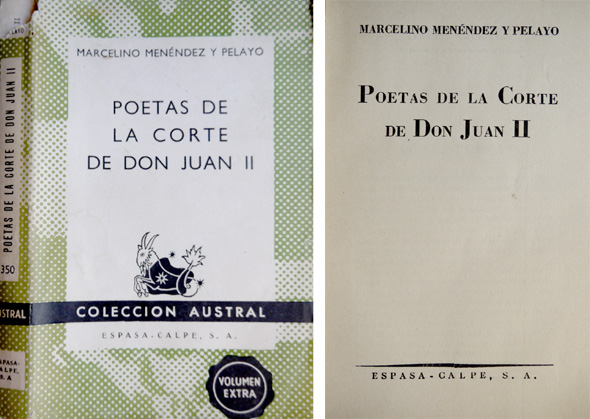 Poetas de la Corte de Don Juan II.