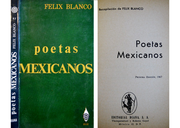 Poetas mexicanos. Recopilación de.