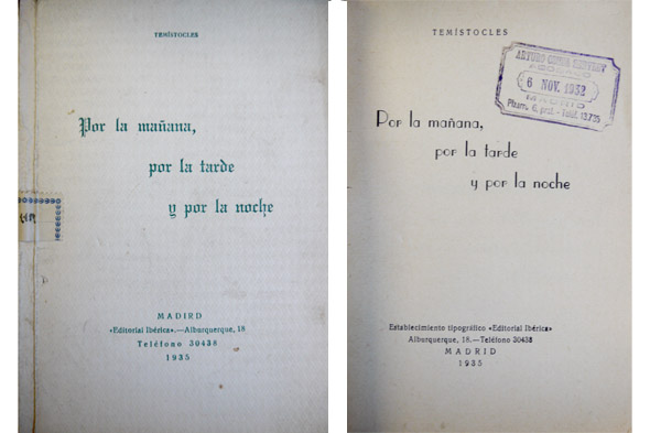 Por la mañana, por la tarde y por la noche.