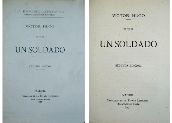 Por un soldado. Prólogo de Angel Rodriguez Chaves.