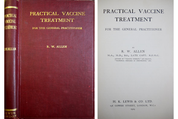 Practical Vaccine Treatment for the general practitioner.