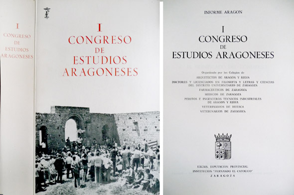 Primer Congreso de Estudios Aragoneses.