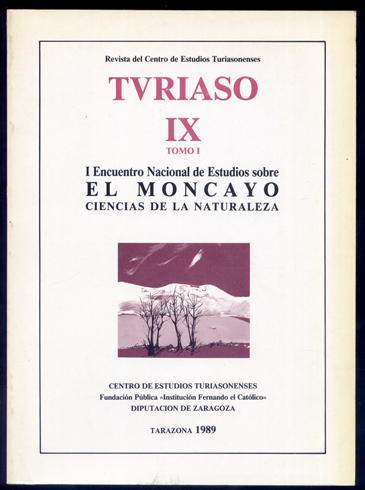 Primer Encuentro Nacional de Estudios sobre el Moncayo. Ciencias de …