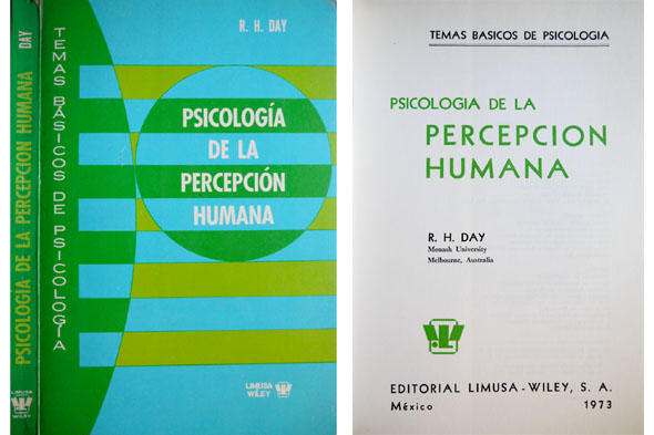 Psicología de la Percepción Humana. Verrsión española de Marcelino Llanos …
