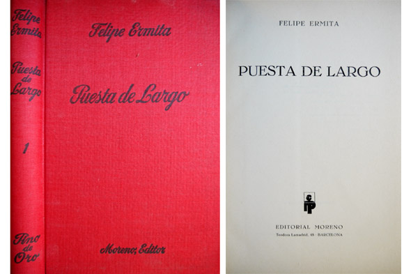 Puesta de largo. Novela.