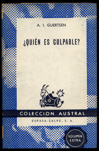 ¿Quién es culpable?. Traducción de Félix Díaz Mateo.