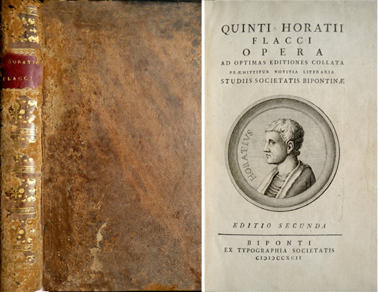 Quinti Horatii Flacci. Opera ad optimas editiones collata. Praemittitur notitia …