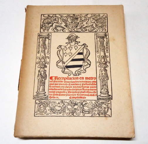 Recopilación en metro del Bachiller Diego Sánchez de Badajoz (Sevilla, …