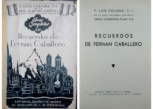 Recuerdos de Fernán Caballero. Edición definitiva.