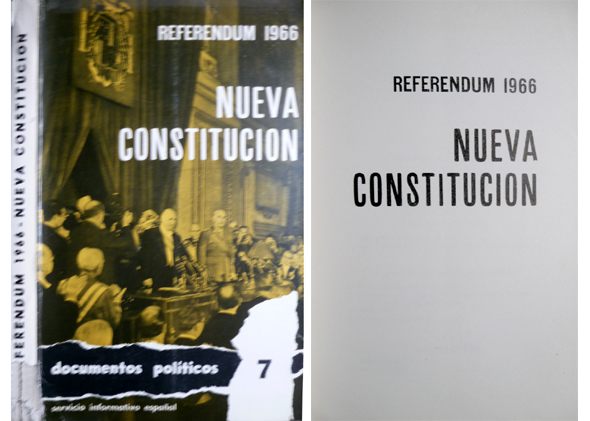 Referendum 1966. Nueva Constitución.