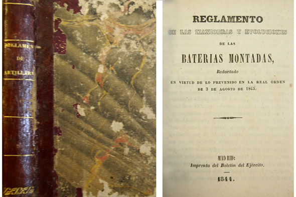 Reglamento de las maniobras y evoluciones de las Baterías Montadas. …