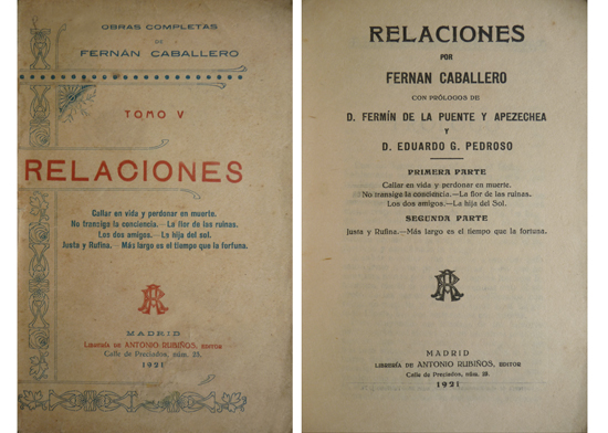 Relaciones. (Callar en vida y perdonar en muerte. No transige …