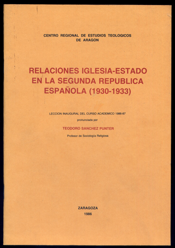 Relaciones Iglesia - Estado en la Segunda República española (1930 …