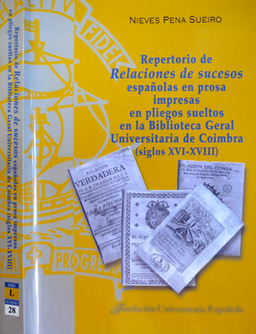 Repertorio de "Relaciones de Sucesos" españolas en prosa impresas en …