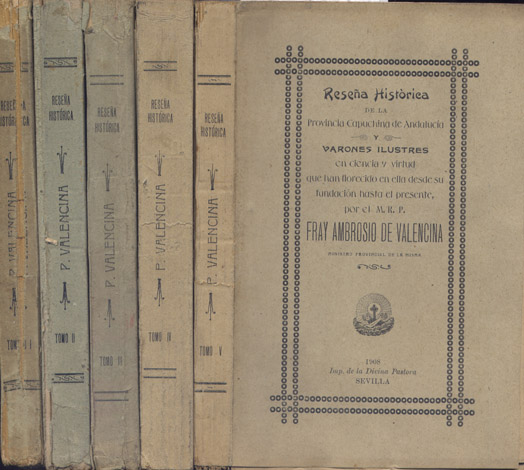 Reseña Histórica de la Provincia Capuchina de Andalucía y varones …