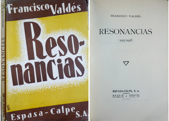 Resonancias. Poemas, 1925-1928.