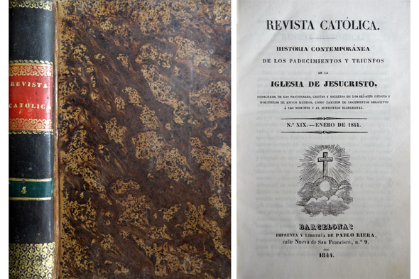 Revista Católica. Historia contemporánea de los padecimientos y triunfos de …