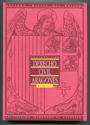 Revista de Derecho Civil Aragonés. Director: Jesús Delgado Echeverría. Año …