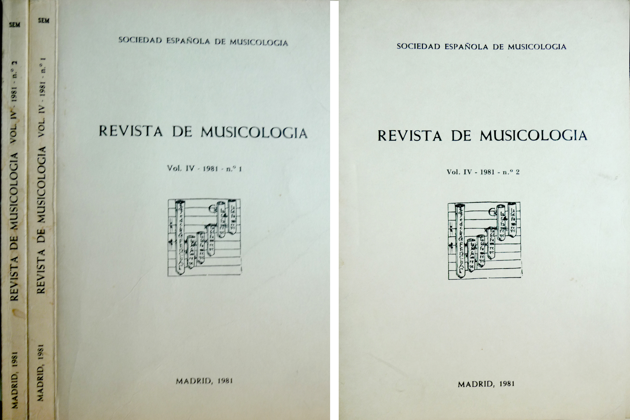 Revista de Musicologia. Volumen IV. Número 1 y 2. Enero-Diciembre …