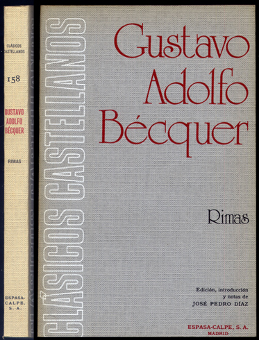Rimas. Edición, introducción y notas de José Pedro Díaz.
